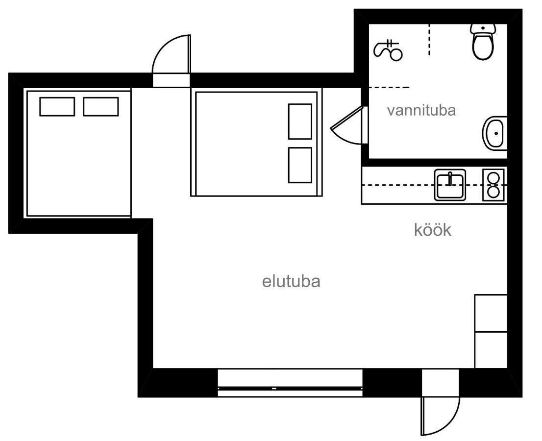 Apartments Near Old Town Таллин Экстерьер фото